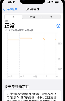 青岛iPhone手机维修如何在iPhone开启'步行稳定性通知'