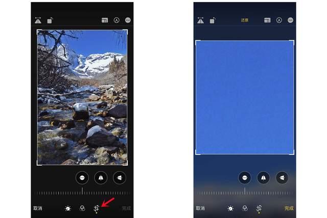 青岛苹果手机维修分享iPhone手机如何使用裁剪功能隐藏照片 
